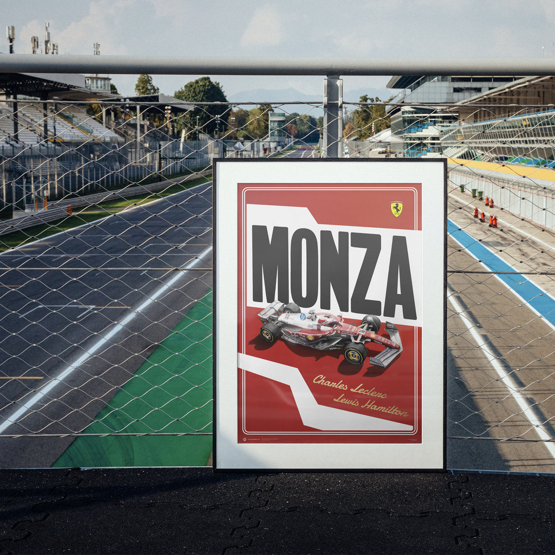 Scuderia Ferrari HP - SF-25 Monza special livery 2025 | Automobilist Official Poster