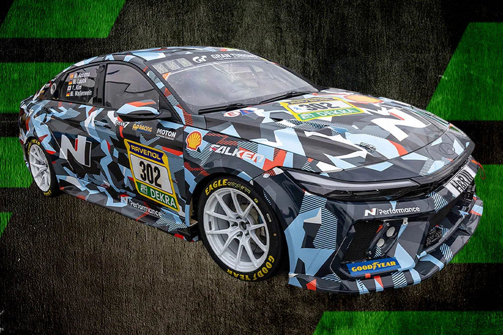 Hyundai Motor Company ELANTRA N1 RP No.302 Hyundai Motorsport N 24H Nürburgring 2026 1:43 - Spark Model Car