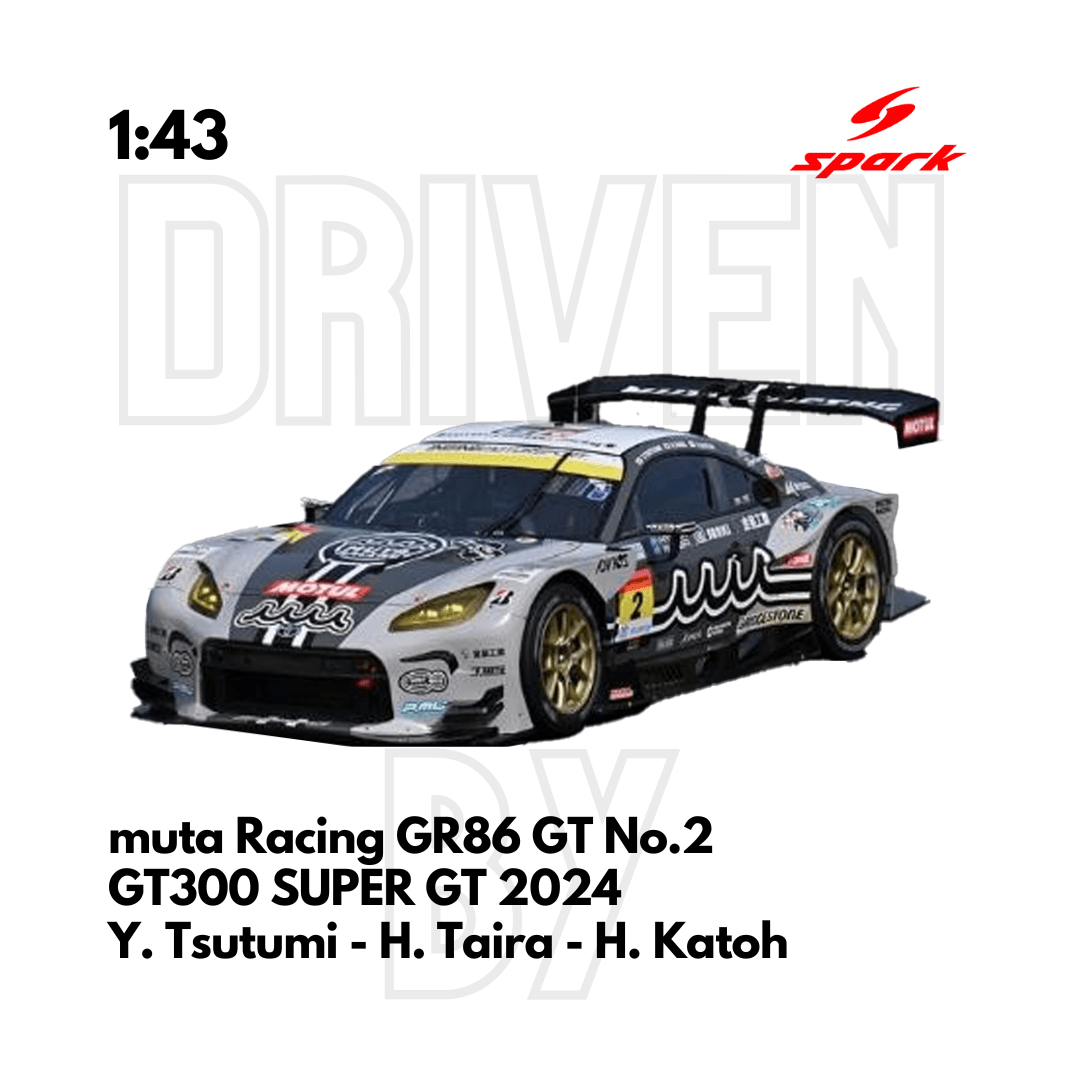 SPARK 1/43 スーパーGT 300 muta GR86 2024 1/43 Spark apr GR86 GT No.30 apr GT300 SUPER GT 2024 H. Nagai - R