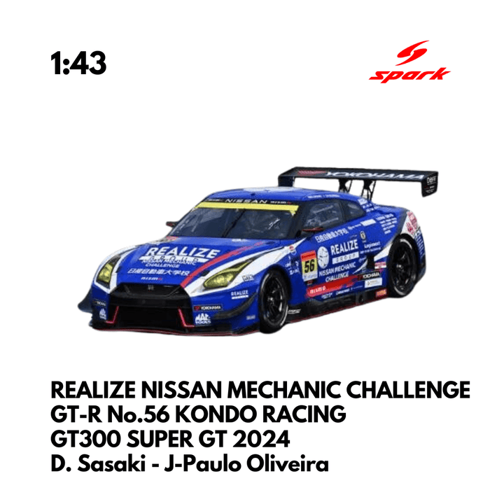 GT300 SUPER GT 2024 - 1/43 Spark Model Car