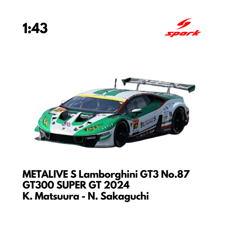 GT300 SUPER GT 2024 - 1/43 Spark Model Car