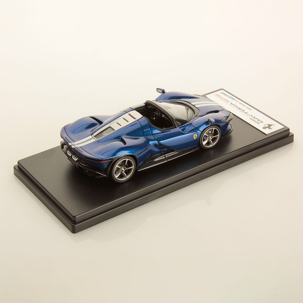 Ferrari Daytona SP3 Blu Elettrico Open Roof 1:43  Looksmart Model Car