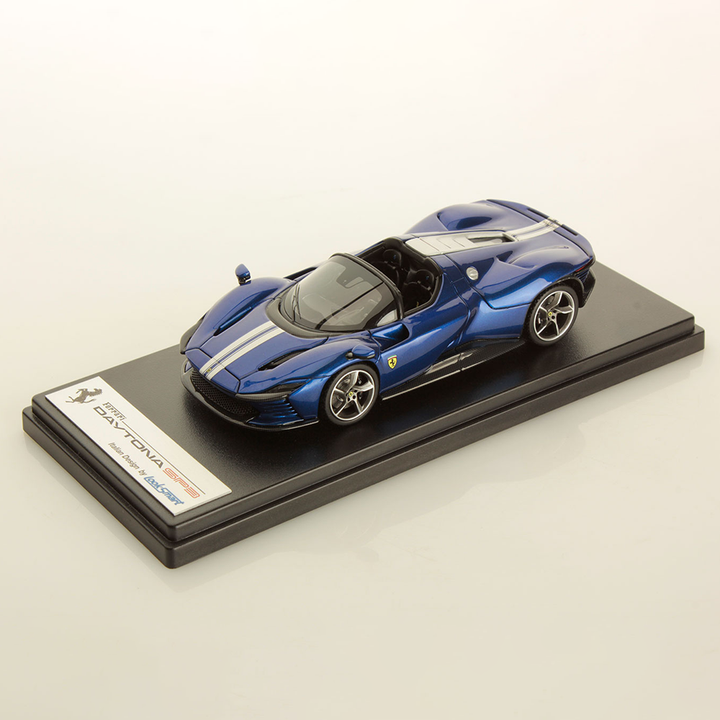 Ferrari Daytona SP3 Blu Elettrico Open Roof 1:43  Looksmart Model Car