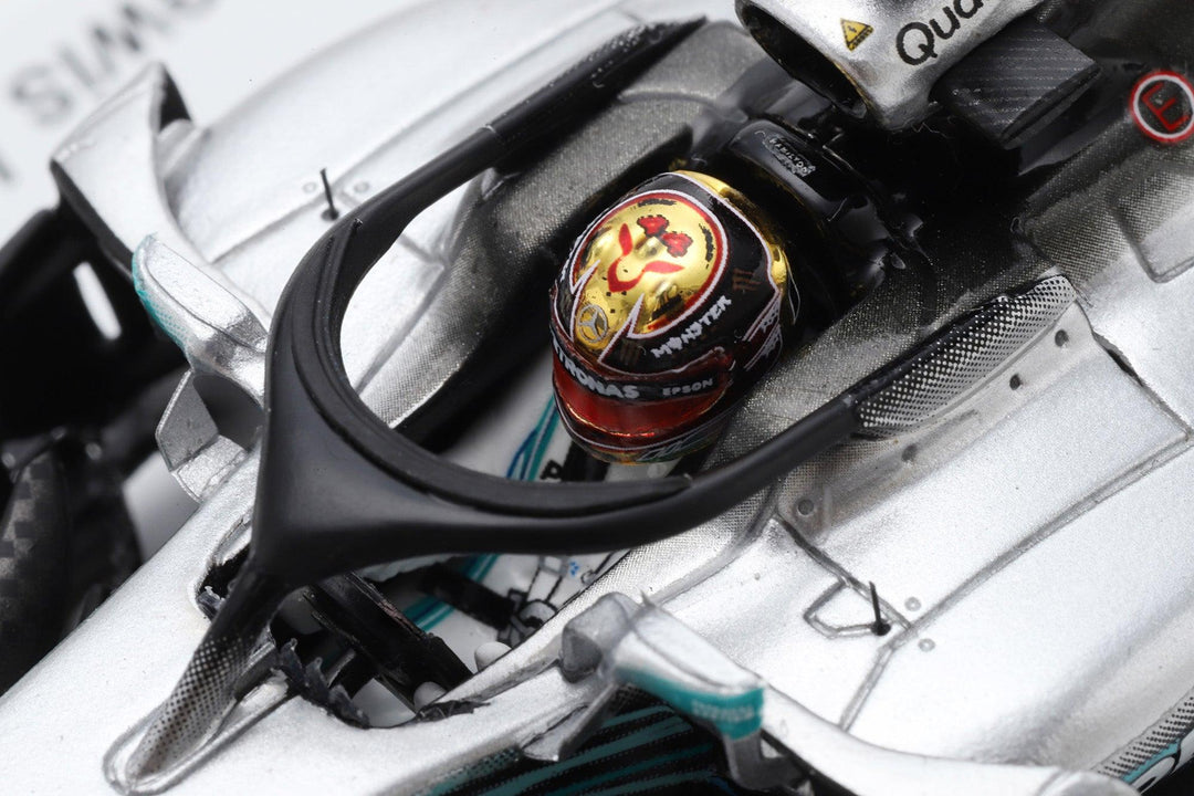 Lewis Hamilton  Abu Dhabi GP 2018 FP1 Mercedes F1 W09 Car No:1 Model Car - Spark Model