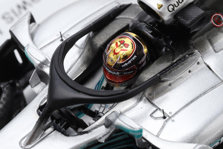 Lewis Hamilton  Abu Dhabi GP 2018 FP1 Mercedes F1 W09 Car No:1 Model Car - Spark Model