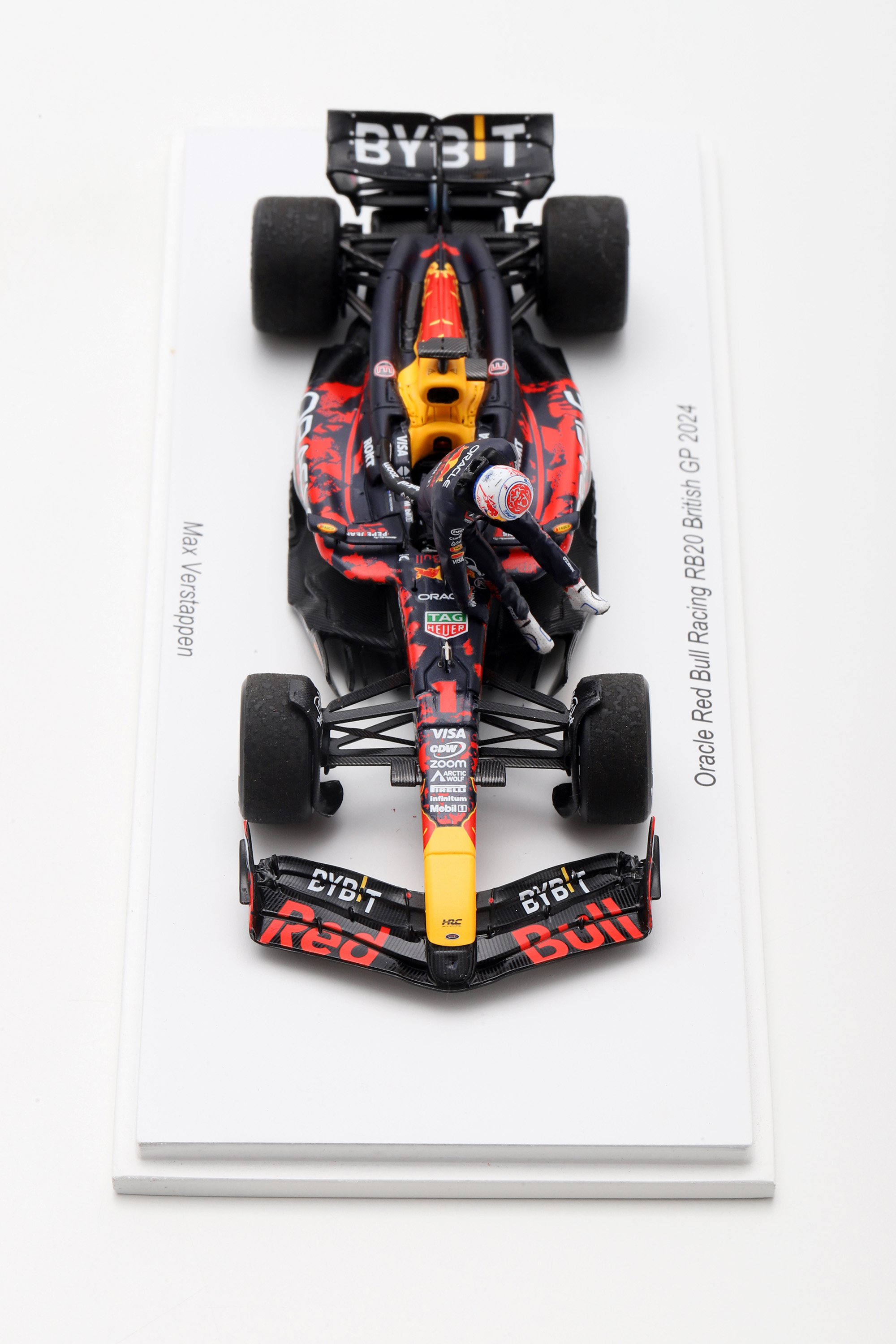 Max Verstappen Red Bull F1 RB20 British GP 2024 Special Figure