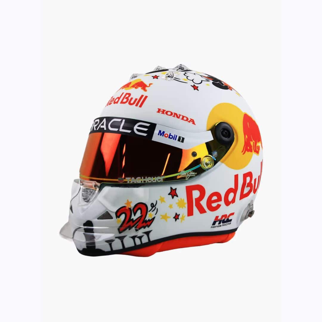 Yuki Tsunoda Helmet Singapore GP 2025 - Red Bull Racing - Schuberth He ...