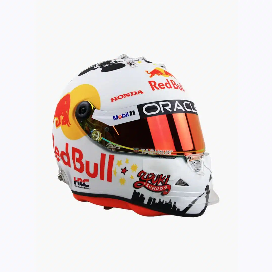 Yuki Tsunoda Helmet Singapore GP 2025 - Red Bull Racing - Schuberth Helmets Model