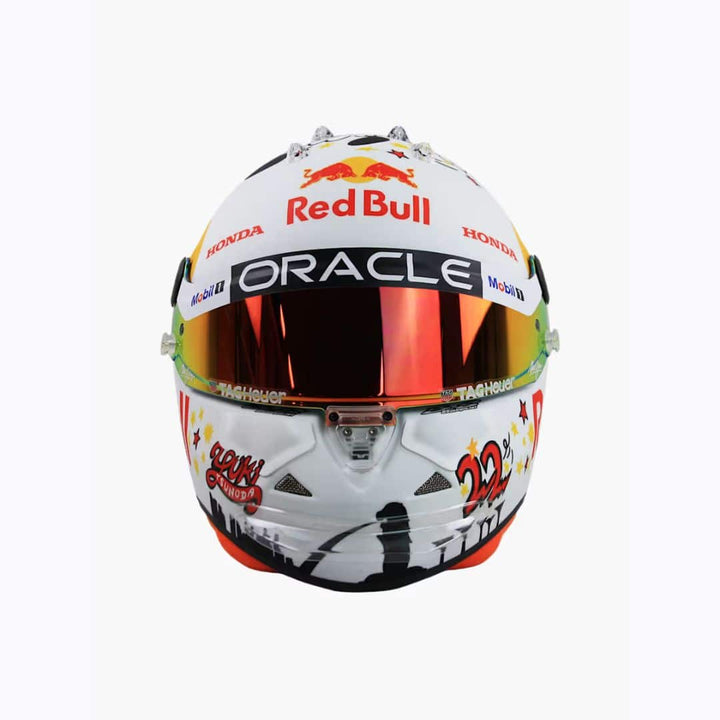 Yuki Tsunoda Helmet Singapore GP 2025 - Red Bull Racing - Schuberth Helmets Model