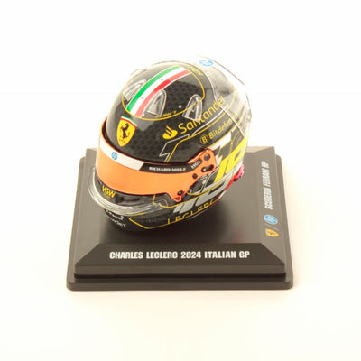 Charles Leclerc Helmet Scuderia Ferrari Italian GP 2024 Helmet - 1:5 Model Helmet Looksmart