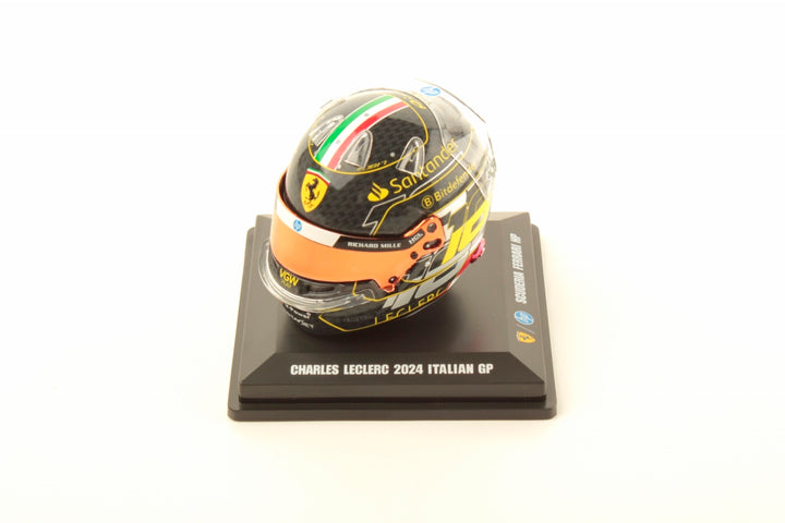 Charles Leclerc - Scuderia Ferrari Italian GP 2024 Helmet - 1:5 Model Helmet Looksmart