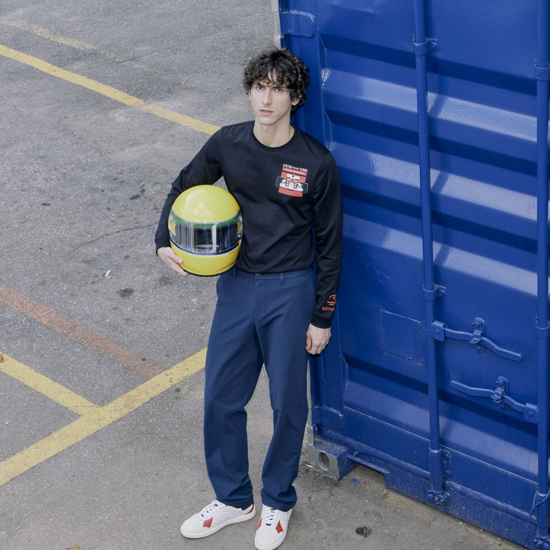 Senna 2026 Formula 1 Long Sleeve Tee (Black)
