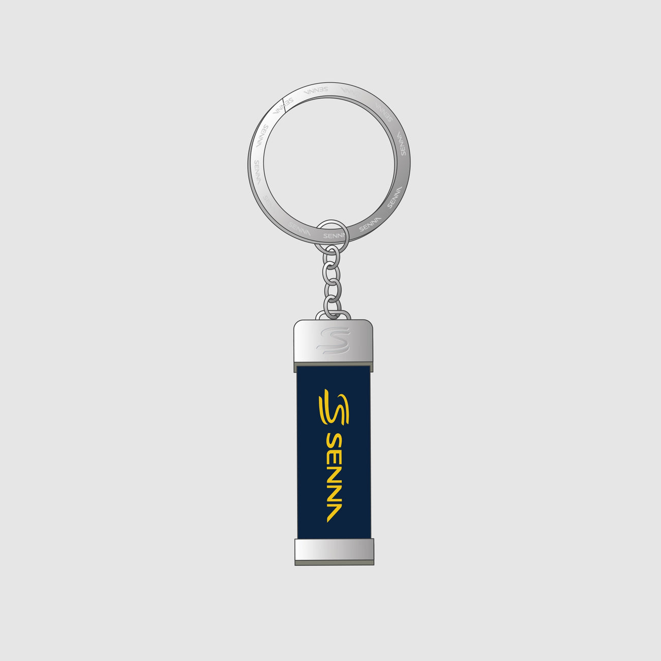 Senna 2026 Double-sided Keychain – Driven By