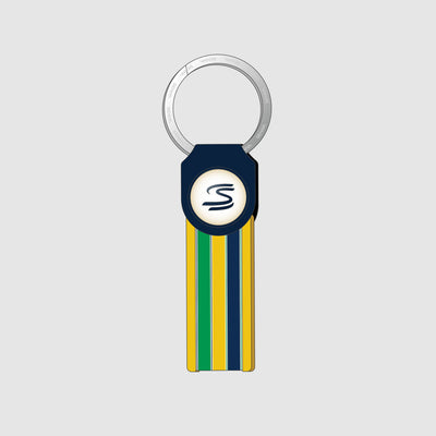 Senna 2026 Stripe Keychain