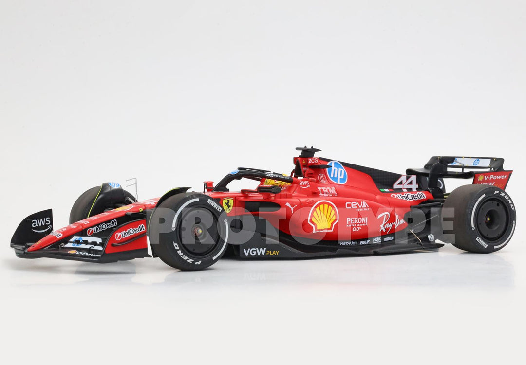 Lewis Hamilton - Scuderia Ferrari SF-25 Winner China GP Sprint Race 2025  - BBR Models