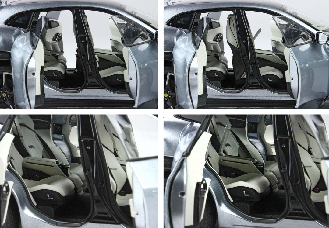 Ferrari Purosangue Panoramic roof Rosso Corsa / Grigio Titanio Diecast 1:18 - BBR Model Car