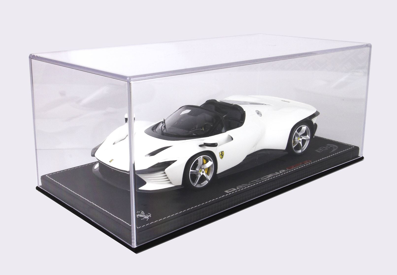 Ferrari Daytona SP3 Icona Metallic Matt Italian White 1:18