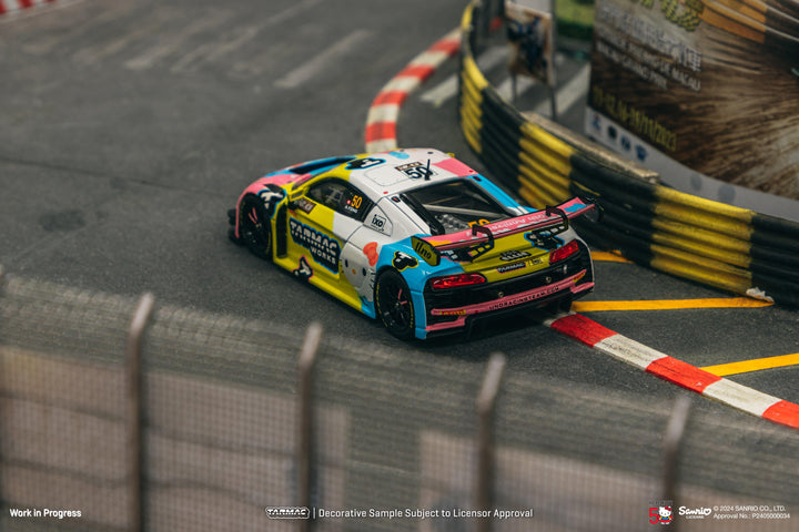 Hello Kitty Livery Adderly Fong - Audi R8 LMS GT3 EVO II Macau GT Cup 2023  1:64 / 1:43  - Tarmac Works