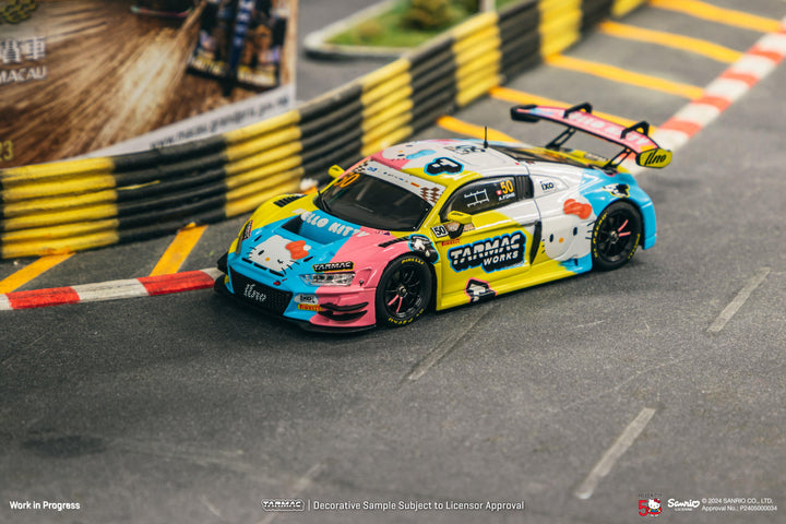 Hello Kitty Livery Adderly Fong - Audi R8 LMS GT3 EVO II Macau GT Cup 2023  1:64 / 1:43  - Tarmac Works