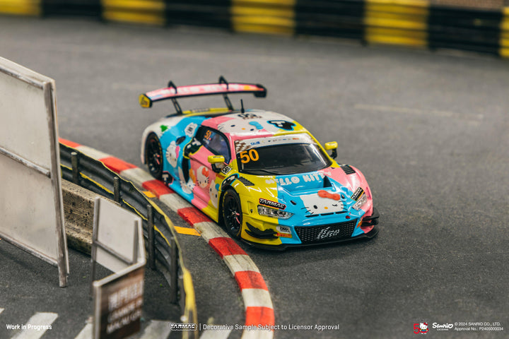 Hello Kitty Livery Adderly Fong - Audi R8 LMS GT3 EVO II Macau GT Cup 2023  1:64 / 1:43  - Tarmac Works