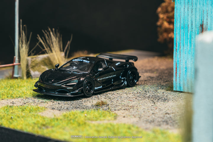 Scale 1:64 LB-WORKS 720S Black - Tarmac Works