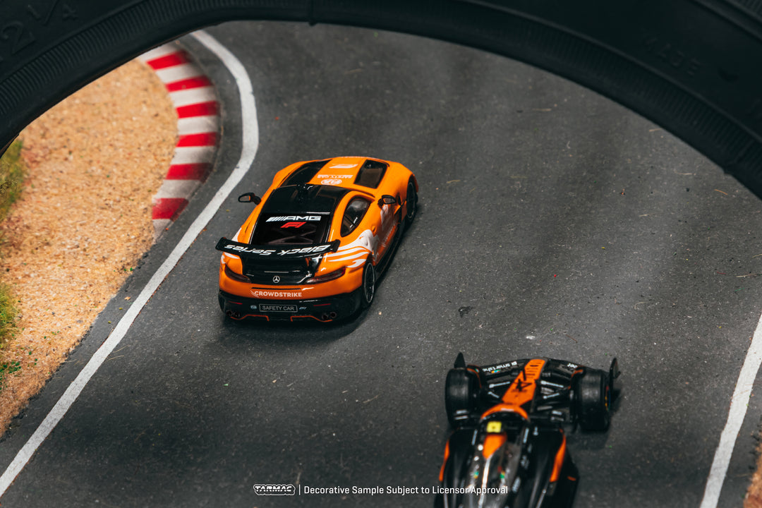 Scale 1:64 - 2025 British GP Formula 1 Safety Car Special Livery - Mercedes-Benz AMG GT Black Series - Tarmac Works