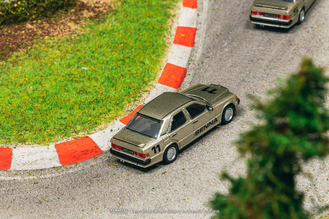 Scale 1/64 - Mercedes-Benz 190 E 2.3-16 Race of Champion 1984 Ayrton Senna - Tarmac Works