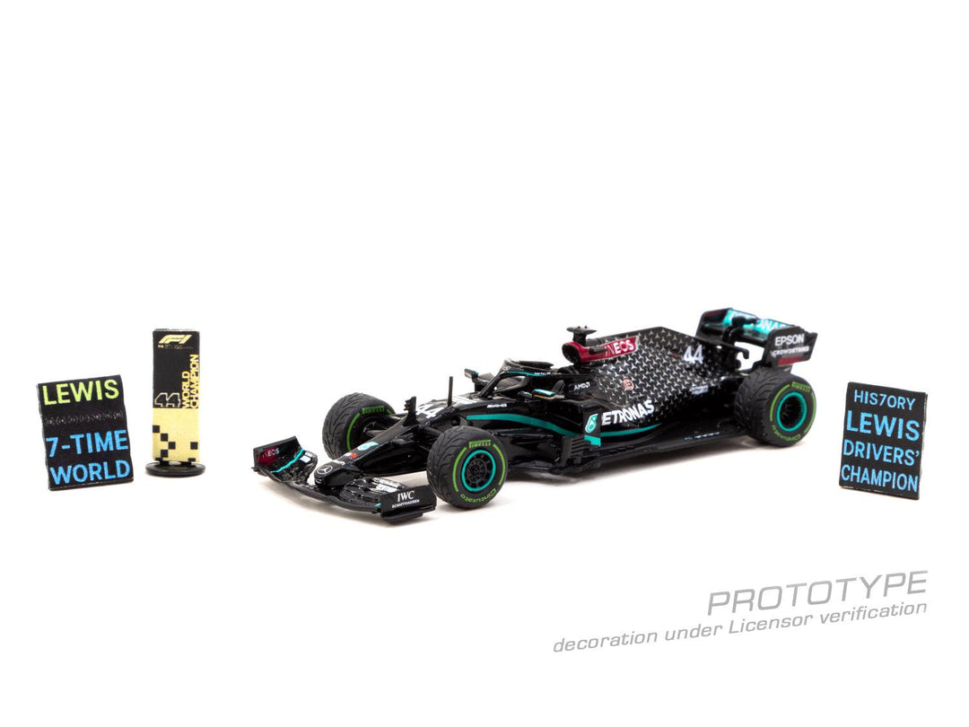 Scale 1/64 - Mercedes Mercedes-AMG F1 W11 EQ Performance Turkish Grand Prix 2020 Winner World Champion 2020 Lewis Hamilton - Tarmac Works Model Car