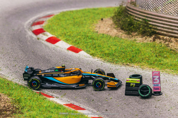 Scale 1/64 - McLaren MCL36 Emilia Romagna Grand Prix 2022 Lando Norris - Tarmac Works