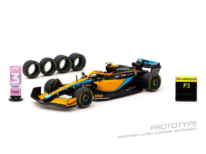 Scale 1/64 - McLaren MCL36 Emilia Romagna Grand Prix 2022 Lando Norris - Tarmac Works