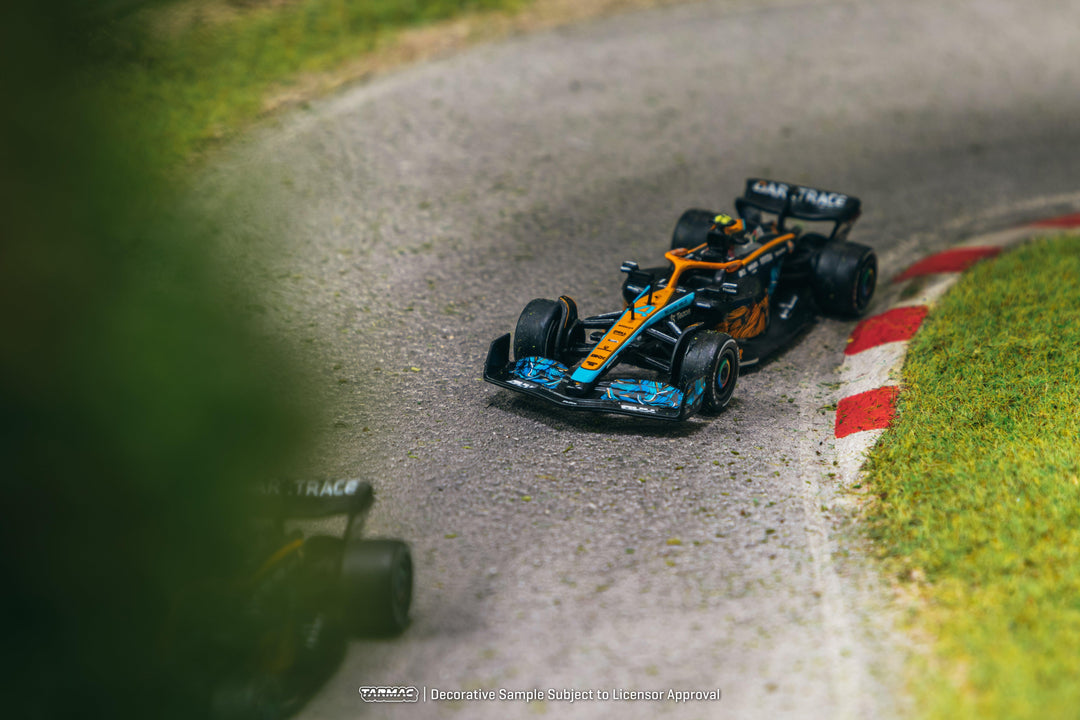 Scale 1:64 - McLaren MCL36 Abu Dhabi Grand Prix 2022 Lando Norris - Tarmac Works