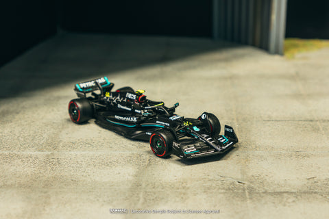 Scale 1/64 - Lewis Hamilton Mercedes-AMG F1 W14 E Performance Hungarian Grand Prix 2023 Pole Position - Tarmac Works