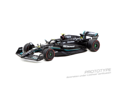 Scale 1/64 - Lewis Hamilton Mercedes-AMG F1 W14 E Performance Hungarian Grand Prix 2023 Pole Position - Tarmac Works