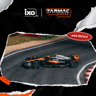 Scale 1:64 - Lando Norris MCL60 Chrom Livery 2023 British GP Show Car - Tarmac Works