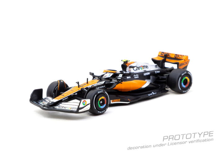 Scale 1:64 - Lando Norris MCL60 Chrom Livery 2023 British GP Show Car - Tarmac Works