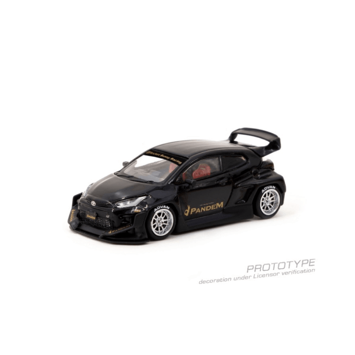 1/64 - Pandem Toyota GR Yaris Black - Tarmac Works