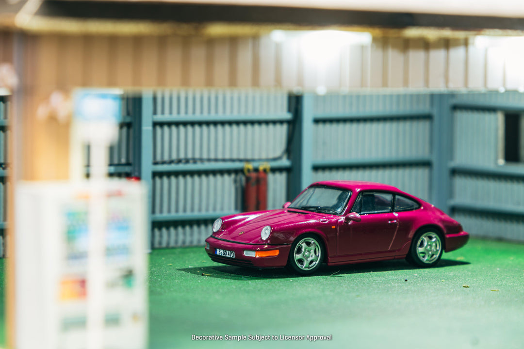 Scale 1/64 - Porsche 911 964 RS  Ruby Star - Tarmac Works