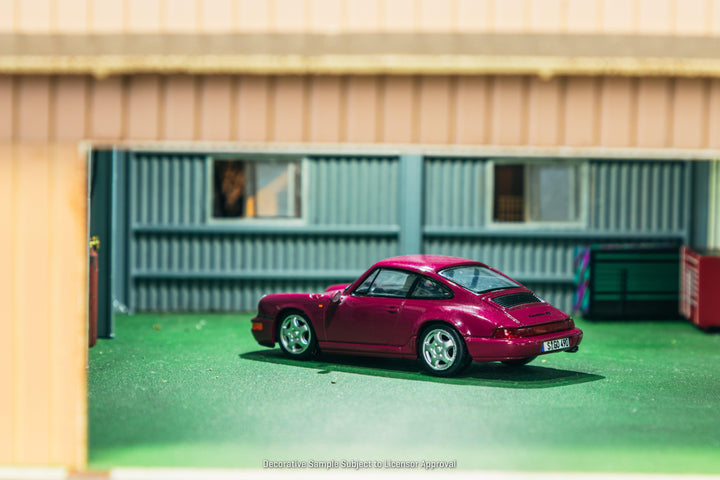 Scale 1/64 - Porsche 911 964 RS  Ruby Star - Tarmac Works