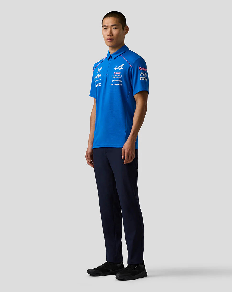Alpine Racing F1 2026 Team Polo- Lapis Blue