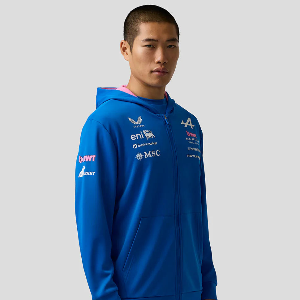 Alpine Racing Blue Alpine Racing F1 2026 Team Full Zip – Driven By