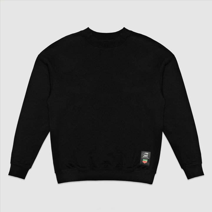 TAG Heuer x Senna Oversize Crew Neck Sweat (Black)