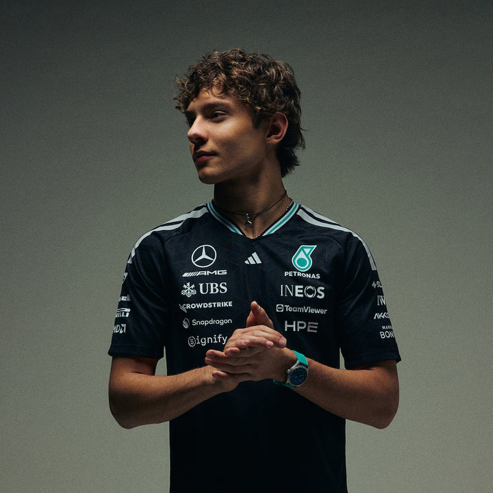 Team Driver Jersey AUTHENTIC 2026 Mercedes-AMG Petronas Formula 1 Team - Black