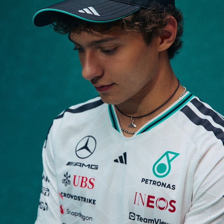 Team Driver Jersey AUTHENTIC 2026 Mercedes-AMG Petronas Formula 1 Team - White