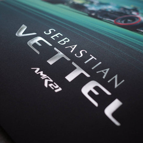 Aston Martin Cognizant Formula One™ Team - Sebastian Vettel - 2021 Automobilist Poster