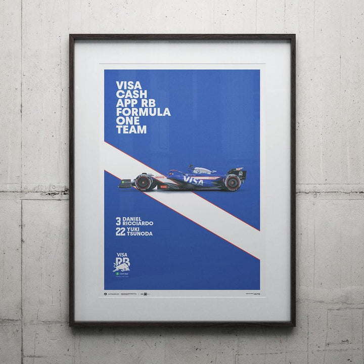 Visa Cash App RB Formula One Team - VCARB 01 - 2024 Poster
