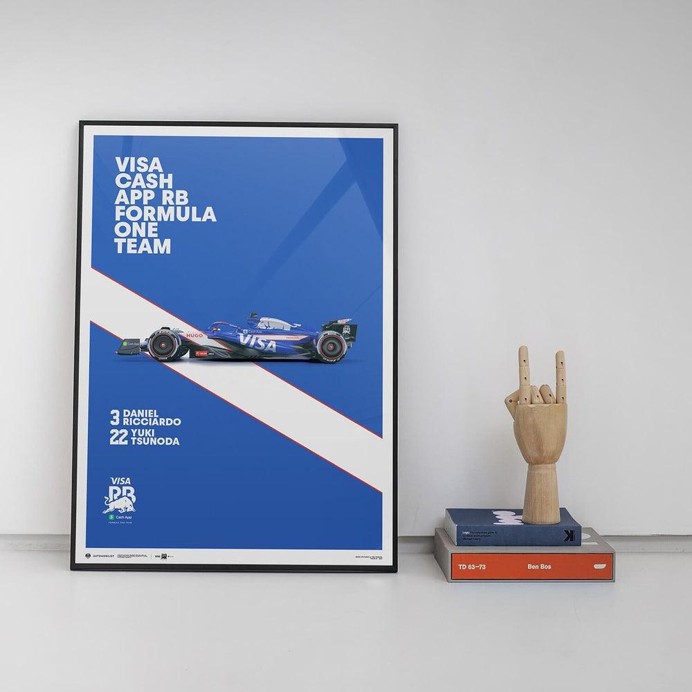 Visa Cash App RB Formula One Team - VCARB 01 - 2024 Poster