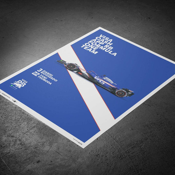 Visa Cash App RB Formula One Team - VCARB 01 - 2024 Poster