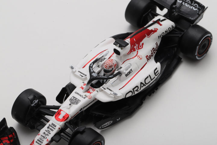 Red Bull Racing RB21 Japan Special Livery - Max Verstappen &amp; Yuki Tsunoda – Japanese GP 2025 Model Car Scale 1:64 Sparky