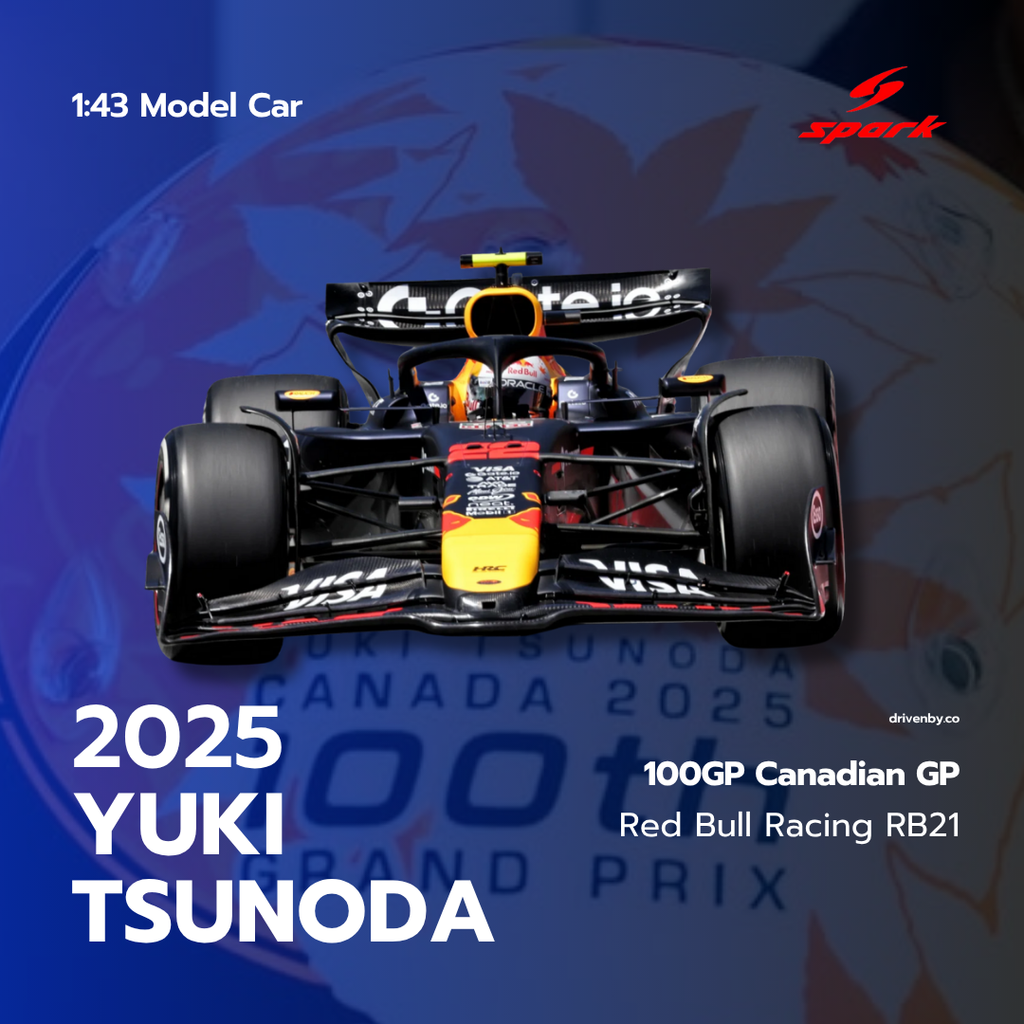 Yuki Tsunoda - Red Bull RB21 Canadian GP 2025 Yuki's 100th Race