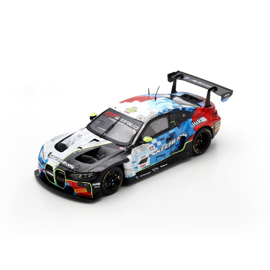 Valentino Rossi BMW M4 GT3 EVO No.46 Team WRT 24H Spa 2025 - Spark 1:64 Model Car